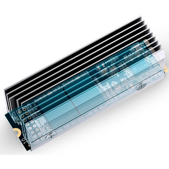  Радиатор для SSD M.2 2280 JONSBO M201 Silver (серебристый) 