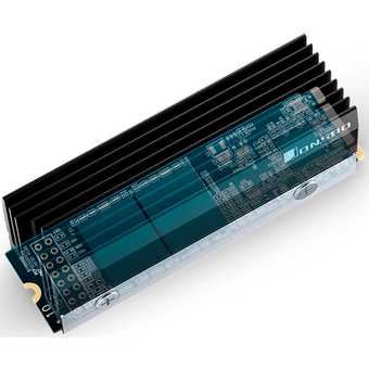  Радиатор для SSD M.2 2280 JONSBO M201 Black (черный) 