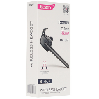  Bluetooth-гарнитура OLMIO BTH-09 