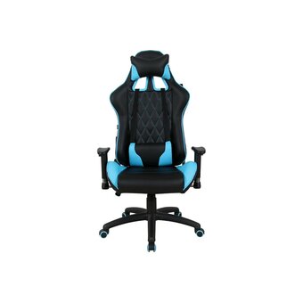  Кресло игровое BRABIX GT Master GM-110 (531928) экокожа, черное/голубое 