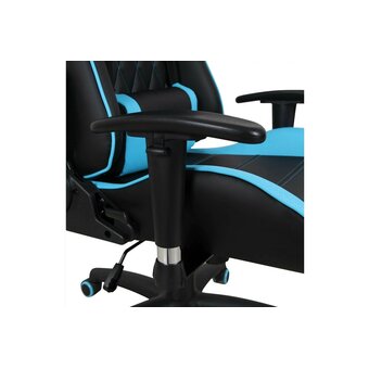  Кресло игровое BRABIX GT Master GM-110 (531928) экокожа, черное/голубое 