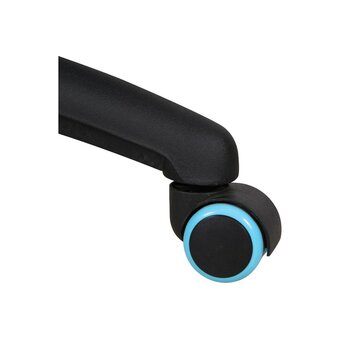  Кресло игровое BRABIX GT Master GM-110 (531928) экокожа, черное/голубое 