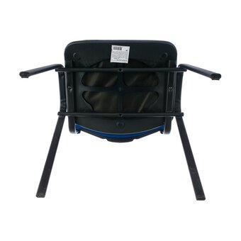  Стул для посетителей BRABIX Iso CF-005 (531974) ткань синяя с черным 