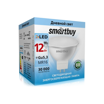  Светодиодная LED-лампа Smartbuy SBL-GU5_3-12-40K 