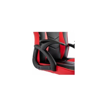  Кресло игровое BRABIX Shark GM-203 (532512) экокожа, черное/красное 