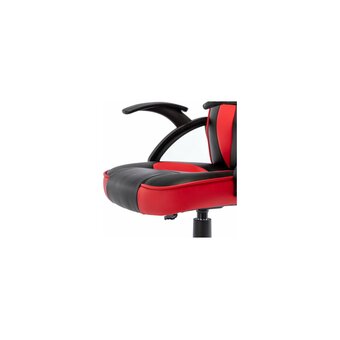  Кресло игровое BRABIX Shark GM-203 (532512) экокожа, черное/красное 