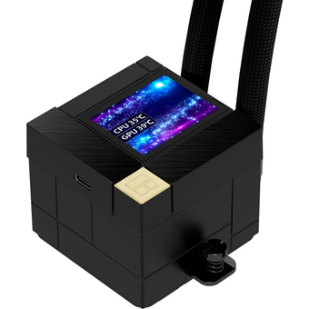  СВО Thermalright Core Matrix 240 Vision ARGB Black (TRCM240VAB) / 2x120mm ARGB PWM Fans 