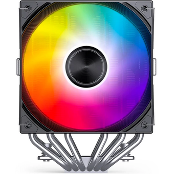  Кулер JONSBO CA80 Black LGA1851/1700/1200/115X/AM5/AM4 (TDP 260W, PWM, 120mm ARGB LED Fan + 120mm Black Fan, 6 тепловых трубок, медная база, 