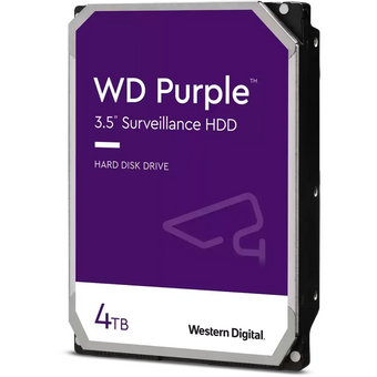  HDD Western Digital Purple Pro Surveillance 4TB (WD44PURZ), Cache 128MB 