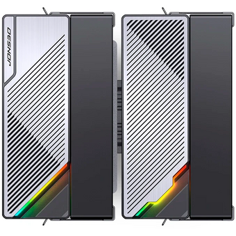  Кулер JONSBO CA80 Black LGA1851/1700/1200/115X/AM5/AM4 (TDP 260W, PWM, 120mm ARGB LED Fan + 120mm Black Fan, 6 тепловых трубок, медная база, 