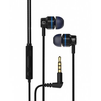  Стереогарнитура Maxvi MHF-04 black-blue 