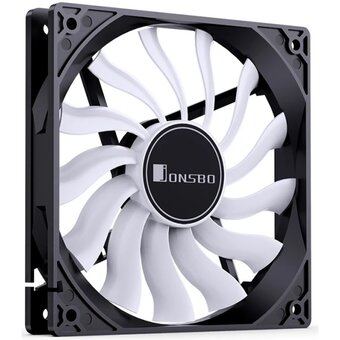  Вентилятор JONSBO 12020 Black 120х120х20мм (1100об/мин, черный) Retail 