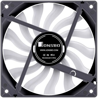  Вентилятор JONSBO 12020 Black 120х120х20мм (1100об/мин, черный) Retail 