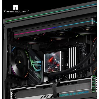  СВО Thermalright Peerless Vision 360 UB ARGB Black (TRPV360UBAB) / 3x120mm ARGB PWM Fans 