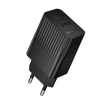  СЗУ BOROFONE BAS74A PD20W+QC3.0 чёрный 