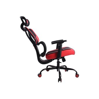  Кресло игровое BRABIX Premium Toxin GM-520 (532950) экокожа/сетка/ткань, черное/красное 