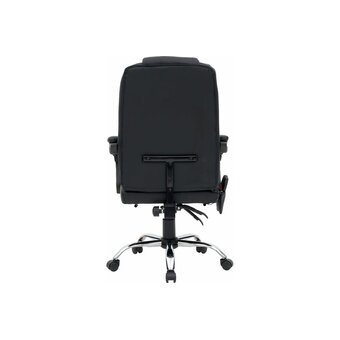  Кресло руководителя CROMEX Lounge MS-007 (532960) экокожа, черное 