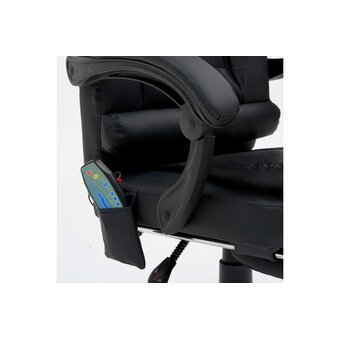  Кресло руководителя CROMEX Lounge MS-007 (532960) экокожа, черное 