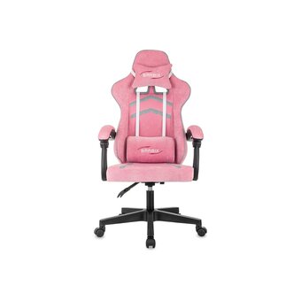  Кресло игровое BRABIX Shooter GM-123 (533213) ткань, розовое/серое 