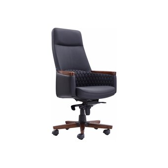  Кресло руководителя HAWASAN Desire EX-771 (532935) натуральная кожа, черное 