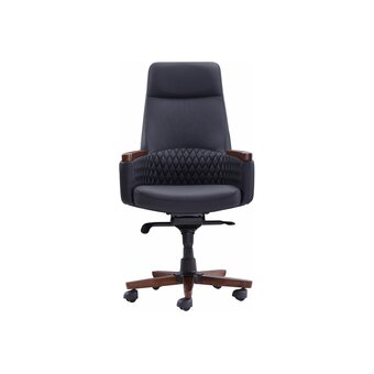  Кресло руководителя HAWASAN Desire EX-771 (532935) натуральная кожа, черное 