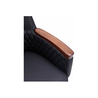  Кресло руководителя HAWASAN Desire EX-771 (532935) натуральная кожа, черное 