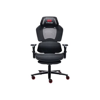  Кресло игровое ATRONE Optimus ER-707 (532968) сетка черный/красный 