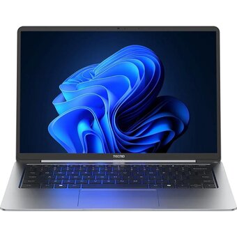  Ноутбук TECNO Megabook S14 S14MM (4894947090561) Ultra 9 185H 32Gb SSD 2Tb Intel Arc Graphics 14 2.8K OLED Cam 50Вт*ч Win11 Серый 