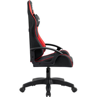  Кресло игровое DEFENDER Kraken (64677) ткань, черное/красное 