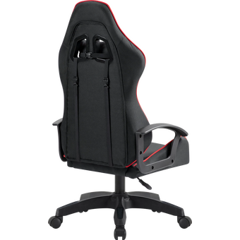  Кресло игровое DEFENDER Kraken (64677) ткань, черное/красное 