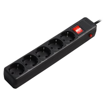  Сетевой фильтр Smartbuy SBSP-5-30-K черный 