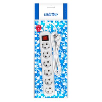  Удлинитель Smartbuy SBE-16-6-03-ZS 