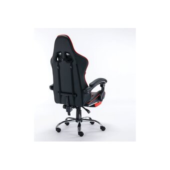  Кресло игровое BRABIX Dexter GM-135 (532799) экокожа, черное/красное 