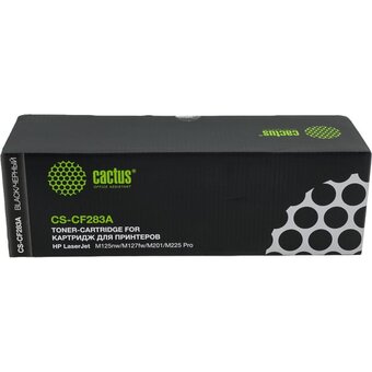  Картридж лазерный Cactus CS-CF283A-6 CF283A черный 1500стр для HP LJ Pro M125nw/M127fw 