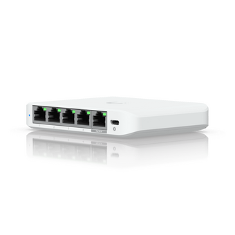  Коммутатор Ubiquiti UniFi Switch Flex Mini 2.5G Compact (USW-Flex-2.5G-5) 