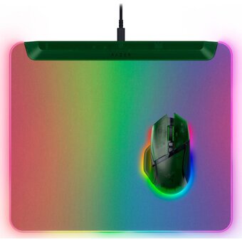  Игровой коврик для мыши Razer Firefly V2 Pro Phantom RZ02-04920300-R3M1 Green Ed/Mouse Mat 