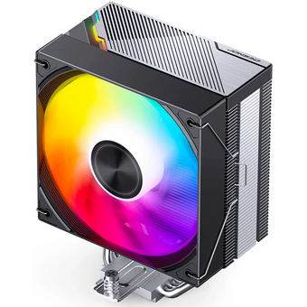  Кулер JONSBO CA40 Black LGA1851/1700/1200/115X/AM5/AM4 (TDP 225W, PWM, 120mm ARGB LED Fan, 4 тепловые трубки, 4-pin) Retail 