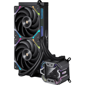  СВО 1STPLAYER X-240 Black (X-240-BK) / 2x120mm, ARGB, IPS display 