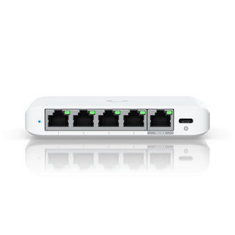  Коммутатор Ubiquiti UniFi Switch Flex Mini 2.5G Compact (USW-Flex-2.5G-5) 