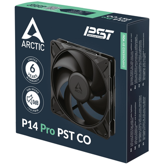  Вентилятор Arctic P14 Pro PST CO PWM Black (ACFAN00316A) 