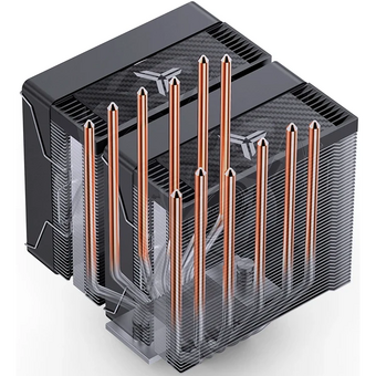  Кулер JONSBO CR-3000E ARGB Black LGA1851/1700/1200/115X/AM5/AM4 (TDP 260W, PWM, 2 x 120mm ARGB LED Fan, 6 тепловых трубок, 4-pin) Retail 