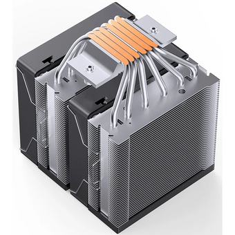  Кулер JONSBO CR-3000E ARGB Black LGA1851/1700/1200/115X/AM5/AM4 (TDP 260W, PWM, 2 x 120mm ARGB LED Fan, 6 тепловых трубок, 4-pin) Retail 