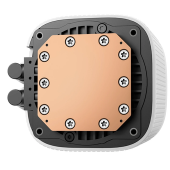  СВО DEEPCOOL LE360 V2 Pure White LGA1851/1700/1200/115X/AM5/AM4 (TDP 300W, ARGB Pump, Anti-Leak edition, PWM, Triple Fan) 