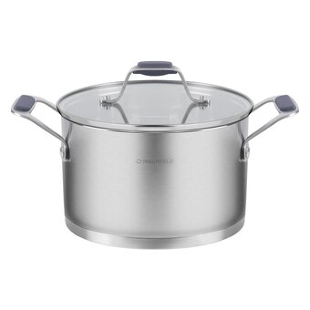  Набор кастрюль MAUNFELD Madison MF124MS01ST нерж 