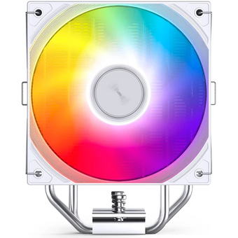  Кулер JONSBO CB40 White LGA1851/1700/1200/115X/AM5/AM4 (TDP 225W, PWM, 120mm ARGB LED Fan, 4 тепловые трубки, 4-pin, белый) Retail 