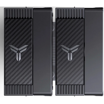  Кулер JONSBO CR-3000E ARGB Black LGA1851/1700/1200/115X/AM5/AM4 (TDP 260W, PWM, 2 x 120mm ARGB LED Fan, 6 тепловых трубок, 4-pin) Retail 