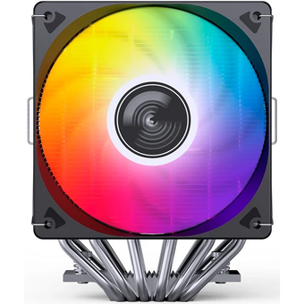  Кулер JONSBO CR-3000E ARGB Black LGA1851/1700/1200/115X/AM5/AM4 (TDP 260W, PWM, 2 x 120mm ARGB LED Fan, 6 тепловых трубок, 4-pin) Retail 