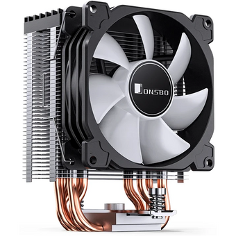  Кулер JONSBO CR-1400 E ARGB Black LGA1851/1700/1200/115X/AM5/AM4 (TDP 160W, PWM, 92mm ARGB LED Fan, 4 тепловые трубки, 4-pin) Retail 