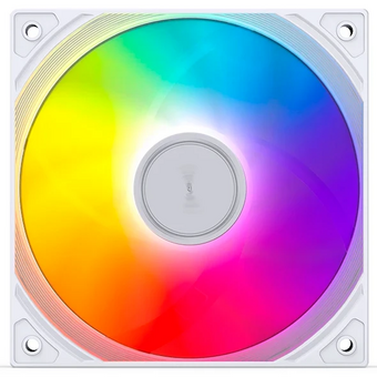  Кулер JONSBO CB40 White LGA1851/1700/1200/115X/AM5/AM4 (TDP 225W, PWM, 120mm ARGB LED Fan, 4 тепловые трубки, 4-pin, белый) Retail 