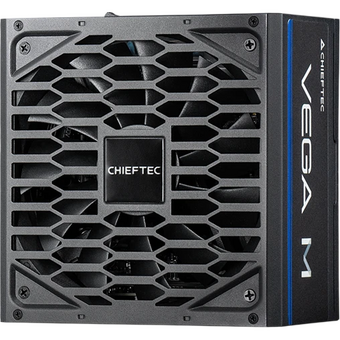  Блок питания Chieftec Vega M PPG-1000-C (ATX 3.1, 1000W, 80 Plus Gold, Active PFC, 135mm fan, Gen5 PCIe, Full Cable Management) Retail 